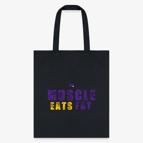 Muscle Eats Fat (Vikings Edition) - Tote Bag