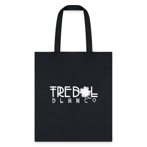 TB Stacked Logo with Classic clover - Tote Bag