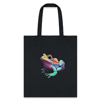 frog - Tote Bag - black - Front