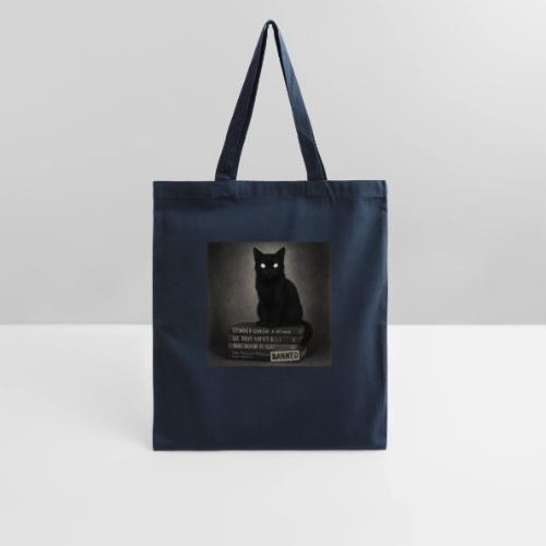 Cat on Banned Books - Tote Bag