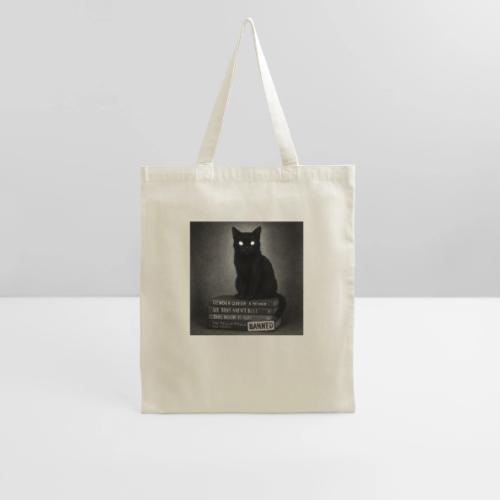 Cat on Banned Books - Tote Bag