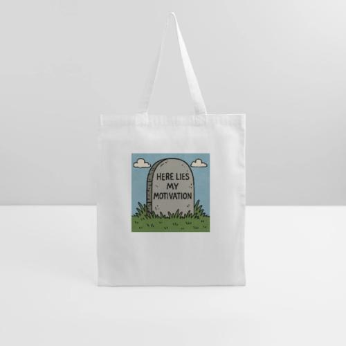 Motivations Cartoon Tombstone - Tote Bag
