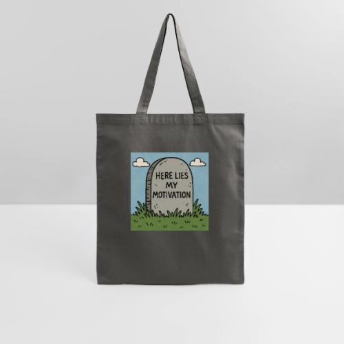 Motivations Cartoon Tombstone - Tote Bag