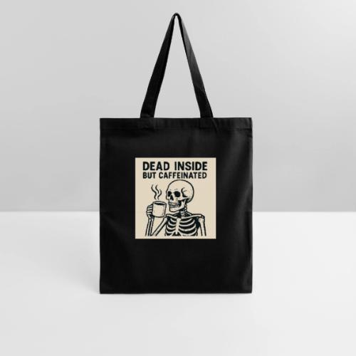 Skeleton Sipping Coffee - Tote Bag