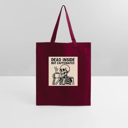 Skeleton Sipping Coffee - Tote Bag
