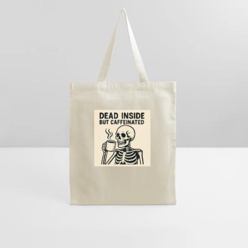 Skeleton Sipping Coffee - Tote Bag