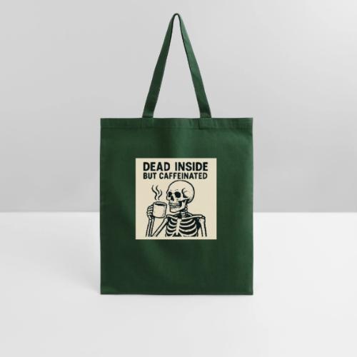 Skeleton Sipping Coffee - Tote Bag