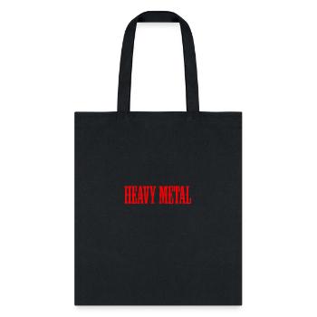 Heavy Metal - Tote Bag - black - Front