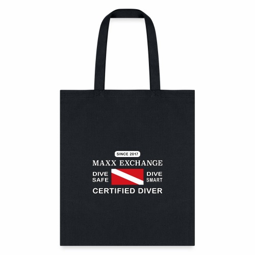 Maxx Exchange Certified Diver Wetsuit Snorkel. - Tote Bag