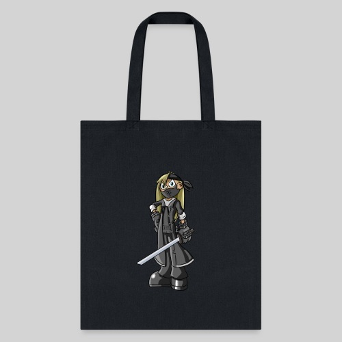 Cartoon Sword Fighter - Tote Bag