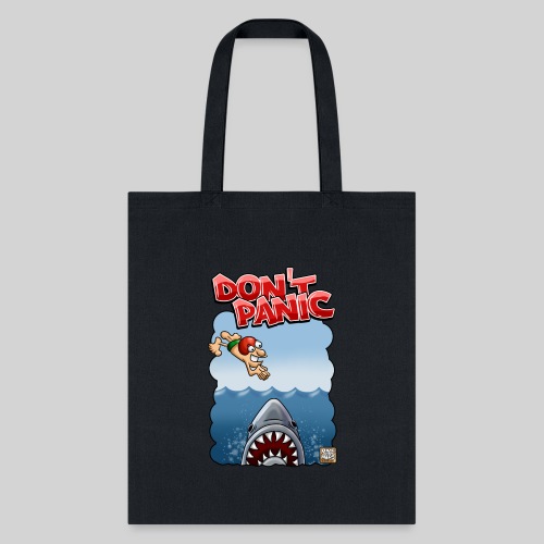 Don't Panic: Shark Attack - Tote Bag