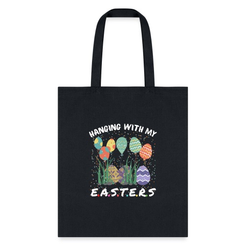 Hanging With My Easters Gnomies Funny Pajama - Tote Bag