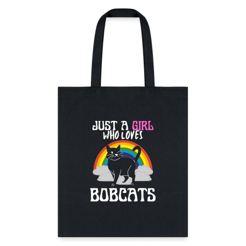 Just A Girl Who Loves Bobcats Funny Tee For Cats - Tote Bag