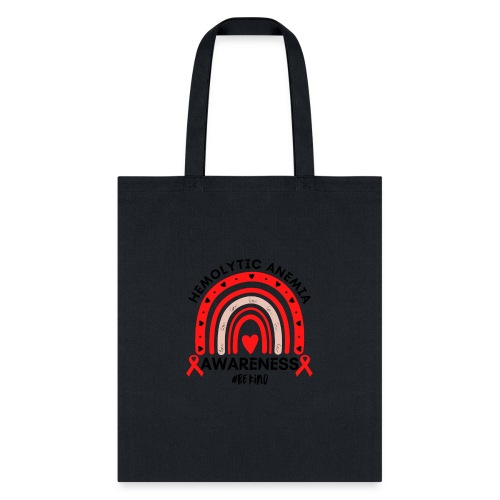 Hemolytic Anemia Awareness Rainbow Warrior Support - Tote Bag