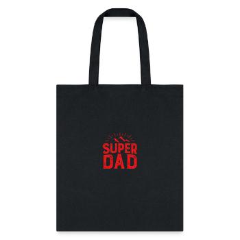 Super Dad - Tote Bag - black - Front
