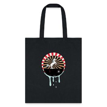Unicorn Ball - Tote Bag - black - Front