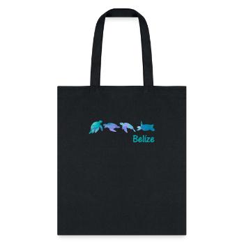 Belize Tourist Belizean Turtles - Tote Bag - black - Front