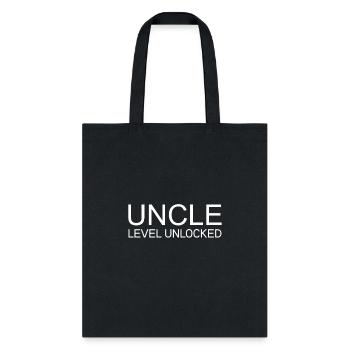 Uncle Level Unlocked - Tote Bag - black - Front