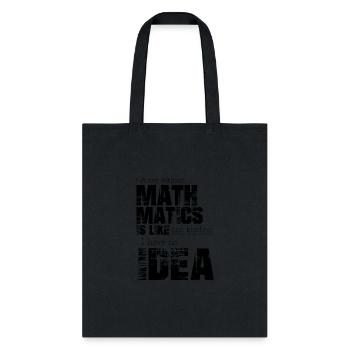 Mathematics - Tote Bag - black - Front