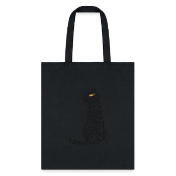 Cat and Mouse - Tote Bag - black - Front