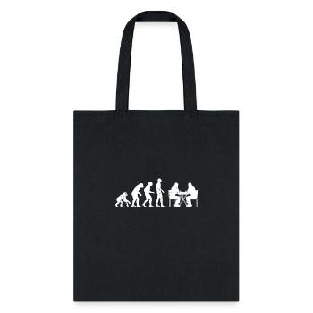 Chess Evolution Funny Player Master Men Women Yout - Tote Bag - black - Front