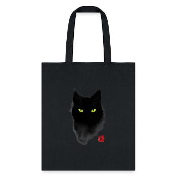 Cat ink - Tote Bag - black - Front