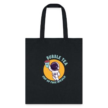 Bubble Tea Junkie, Bubble Tea Lover - Tote Bag - black - Front