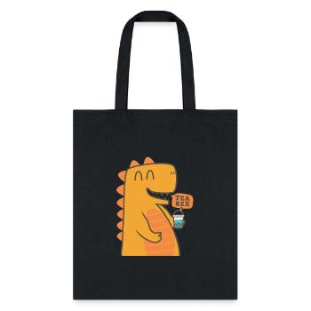 Bubble Tea Junkie, Bubble Tea Lover - Tote Bag - black - Front