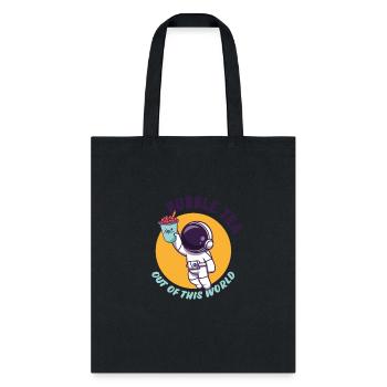Bubble Tea Junkie, Bubble Tea Lover - Tote Bag - black - Front