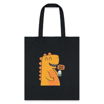Bubble Tea Junkie, Bubble Tea Lover - Tote Bag - black - Front
