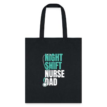 Nurse Nursing Stethoscope - Tote Bag - black - Front