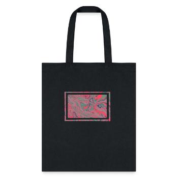 Electric Mauve Abstract - Tote Bag - black - Front