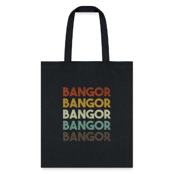 Bangor Maine - Tote Bag - black - Front