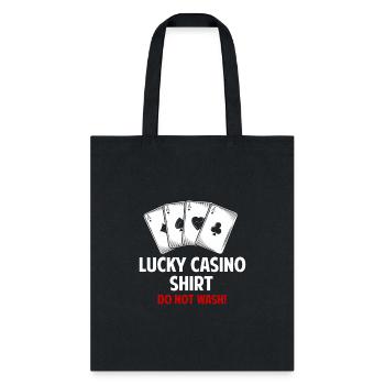 Gambling Humor Casino - Tote Bag - black - Front