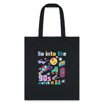 So into the 90s - Tote Bag - black - Front