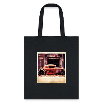 Rude boy hot rod car - Tote Bag - black - Front