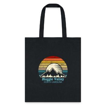 Maggie Valley Great Smoky Mountains North Carolina - Tote Bag - black - Front