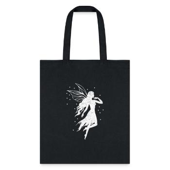 Fairy Core Fairy Grunge Mystical Cottage Core Aest - Tote Bag - black - Front