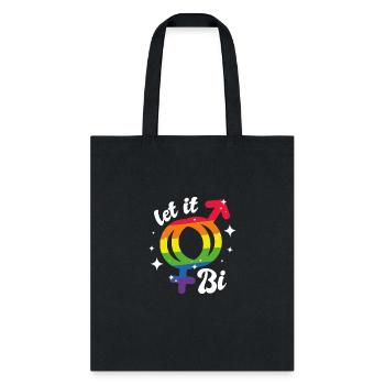 Prideful Bi Colors - Tote Bag - black - Front