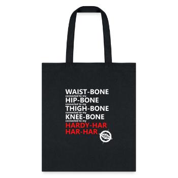 Bones - Tote Bag - black - Front