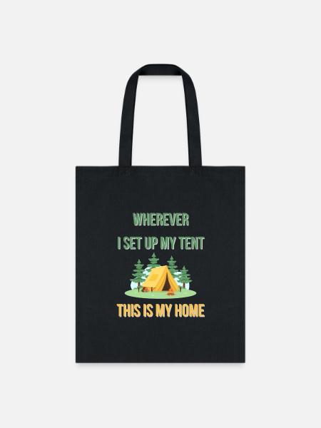 Vagabond - Tote Bag - black