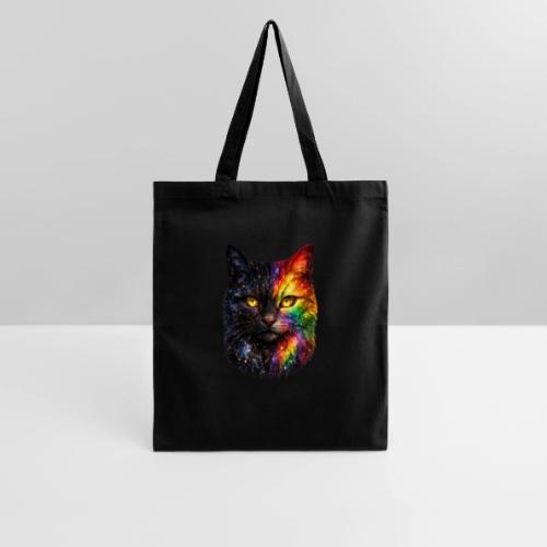 Cosmic Galaxy Rainbow Cat - Tote Bag
