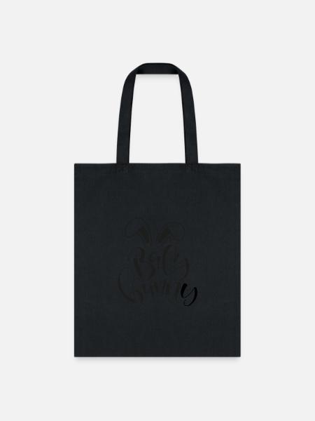 Happy Easter - Tote Bag - black