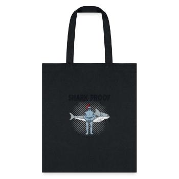 Shark proof - Shark - Tote Bag - black - Front