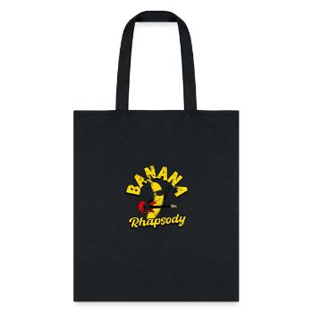 Banana Rhapsody - Banana - Tote Bag - black - Front