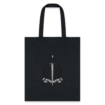 Born to wield the blade - Shield - Tote Bag - black - Front