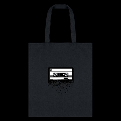 Music Notes Cassette Tape - Tote Bag