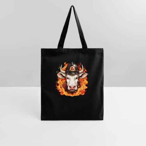 Firefighter cow - Tote Bag