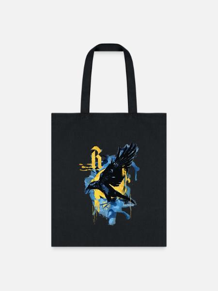Harry Potter Ravenclaw Raven - Tote Bag - black