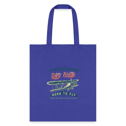 Flying Adventures - Born to Fly - Tote Bag